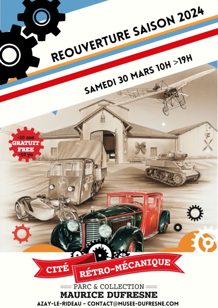 Spring 2024 activities at Maurice Dufresne - Automobile Museums