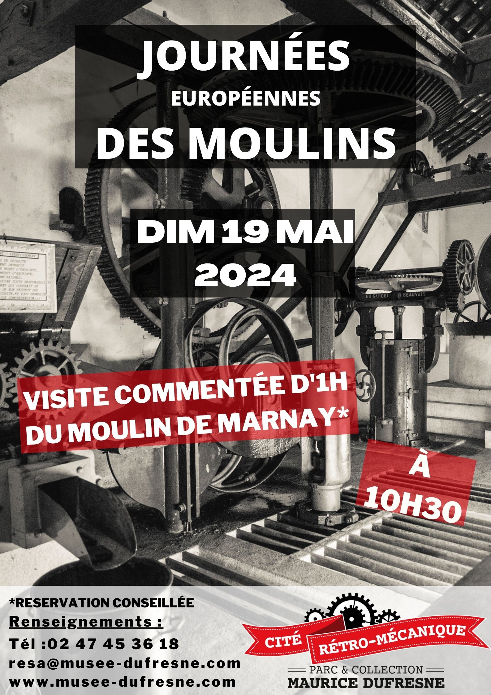 Animations Maurice Dufresne printemps 2024 - Automobile Museums